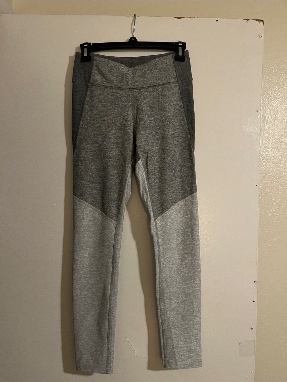 Outdoor Voices Two-Tone Gray Leggings